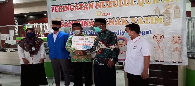 RSI PKU Muhammadiyah Tegal Gelar Nuzulul Quran & Santunan Anak Yatim